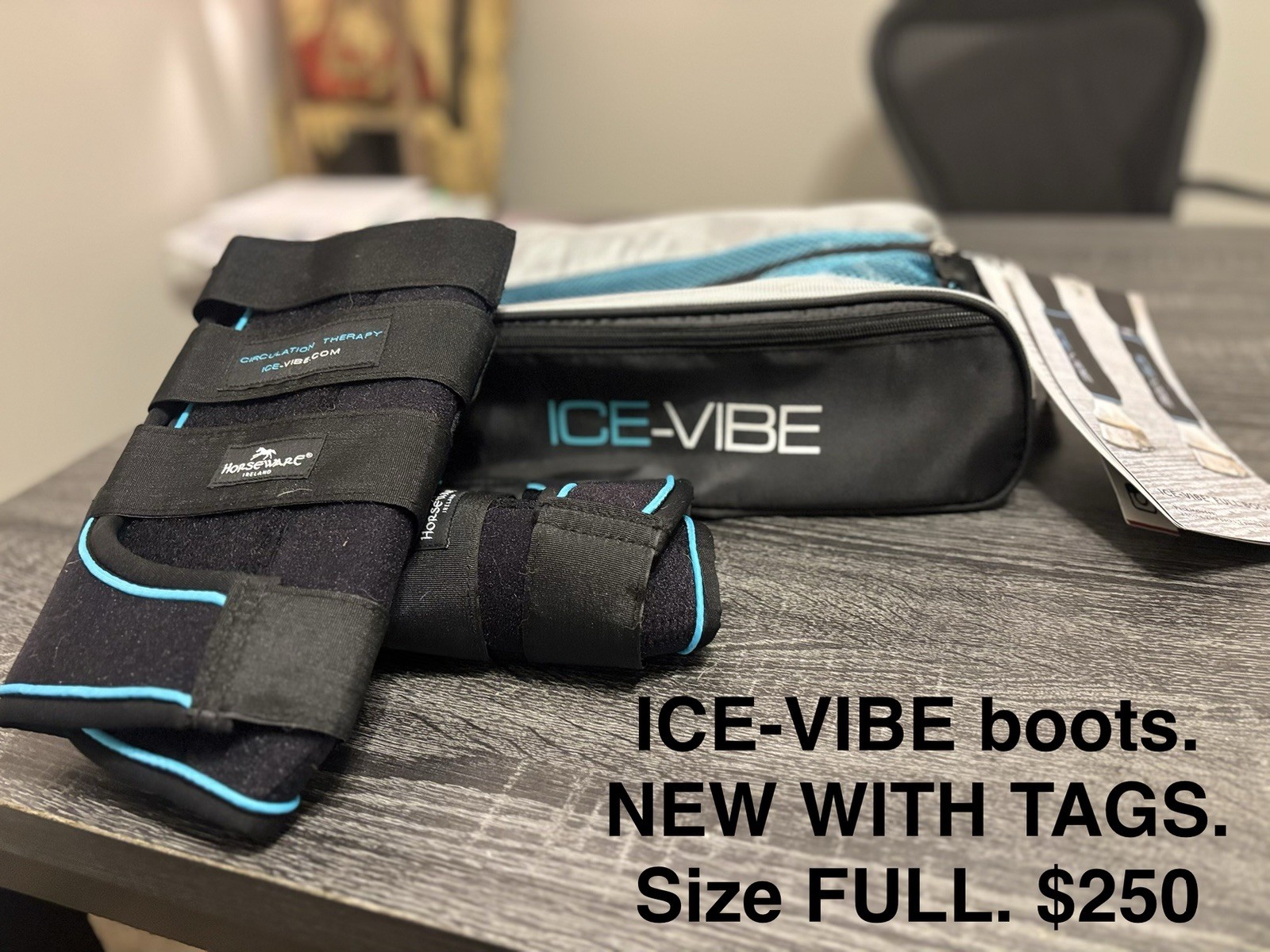 Ice Vibe Horse Boots - Size Full - Brand New With Tags