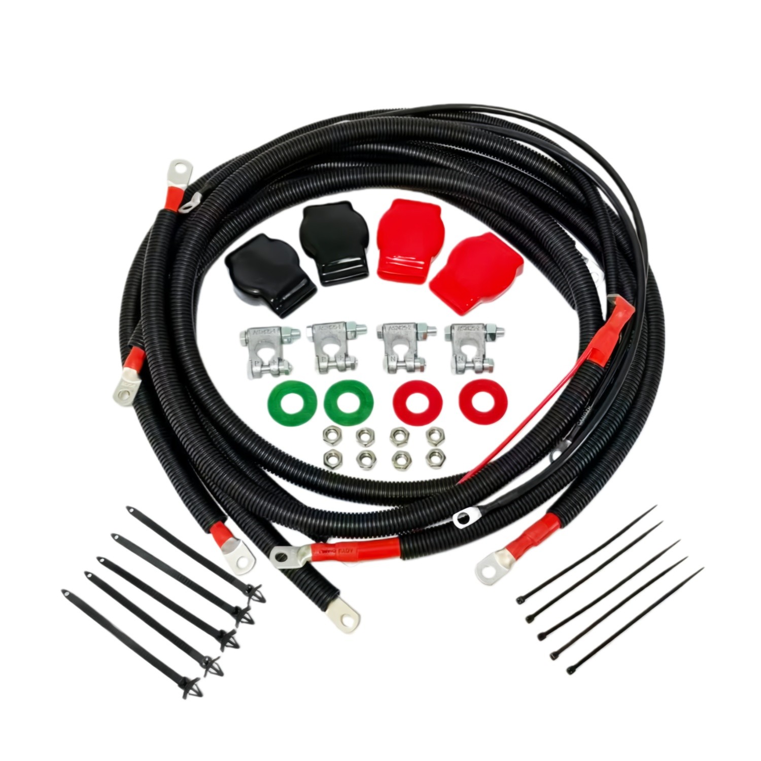 For 2003-2007 Cummins Dodge RAM Truck Gen 3 5.9L 24 Valve Battery Cable Wire Kit