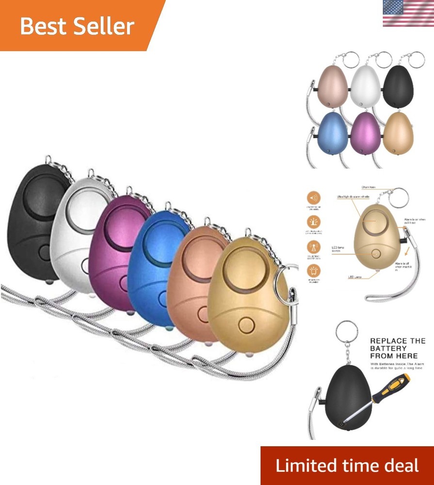 Safe Sound Personal Alarm 6 Pack - Multi