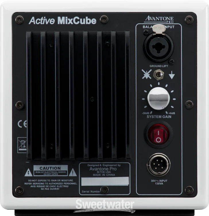 Avantone Pro MixCube Active Powered Studio Monitors - White