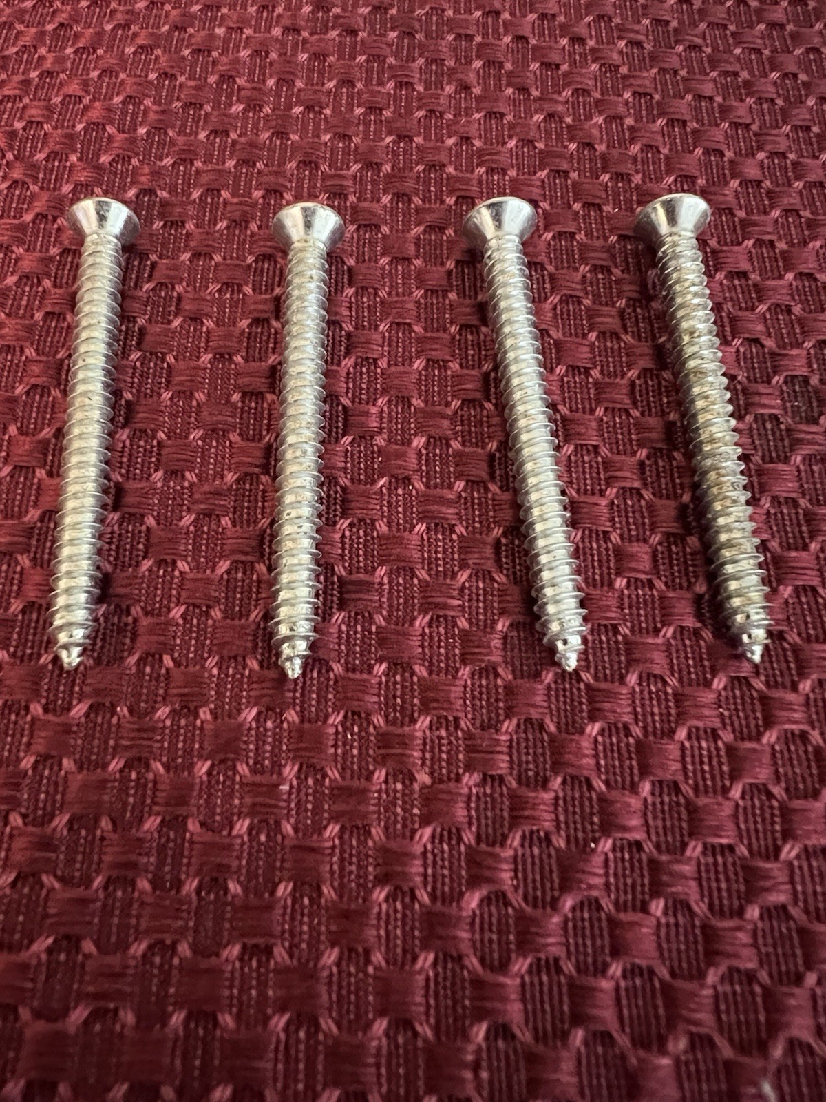 1955 1956 1957 1958 1959 Radio Speaker Cover Screws for Chevy & GMC Trucks Set