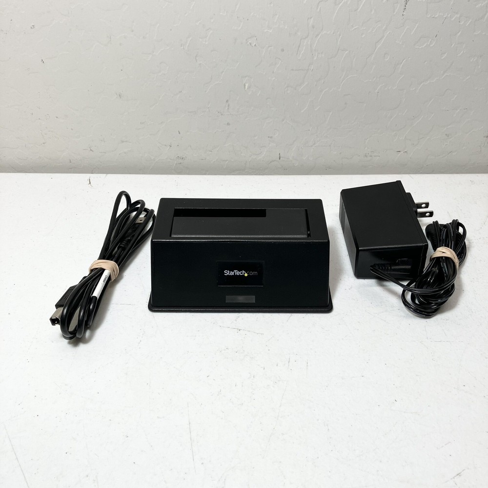 StarTech.com - USB 2.0 to SATA Hard Drive Docking Station - Black