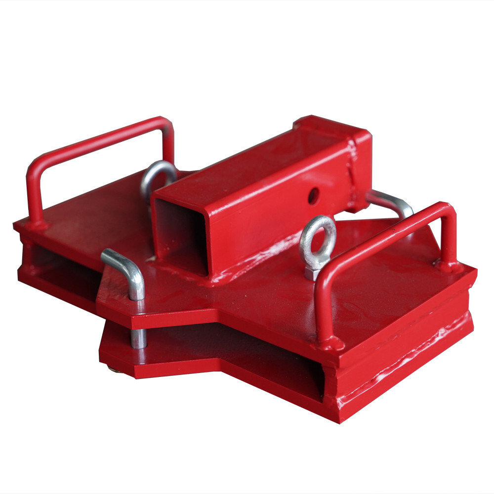 2" Dual Forklift Hitch Receiver Aadpter