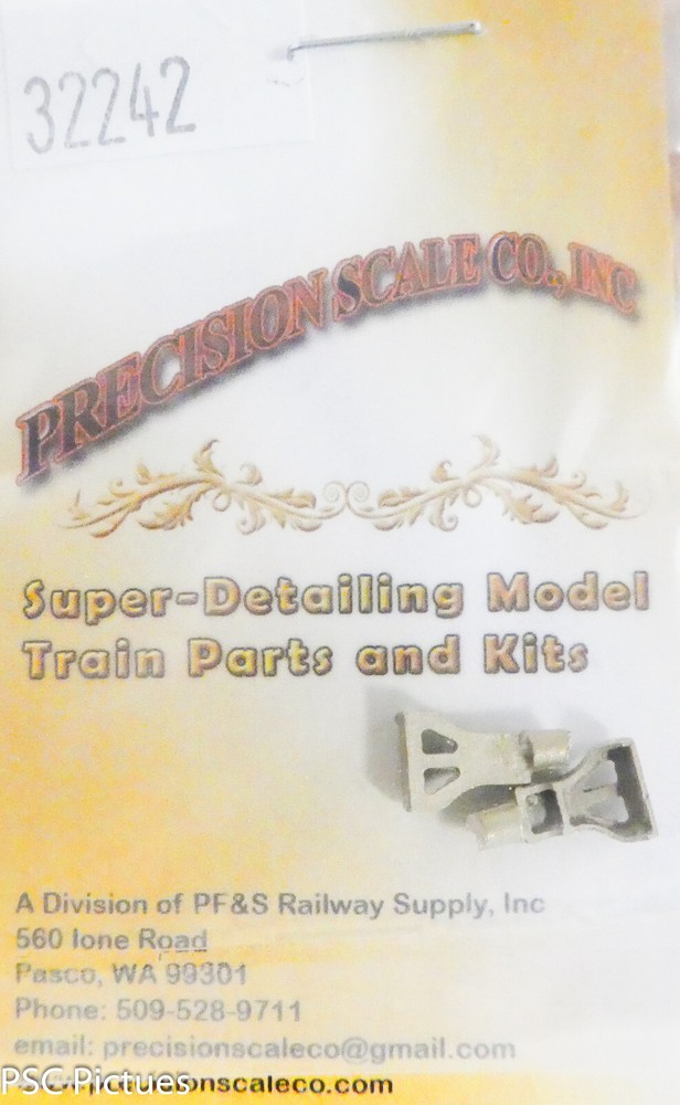 Precision Scale HO #32242 Steps, Rear Tender (Brass Casting)