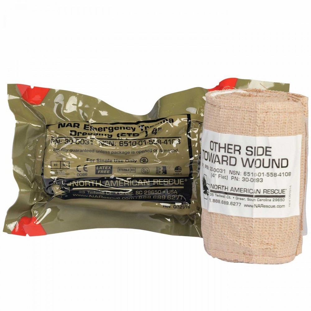 NAR 4"  Emergency Trauma Dressing | Pressure Bandage