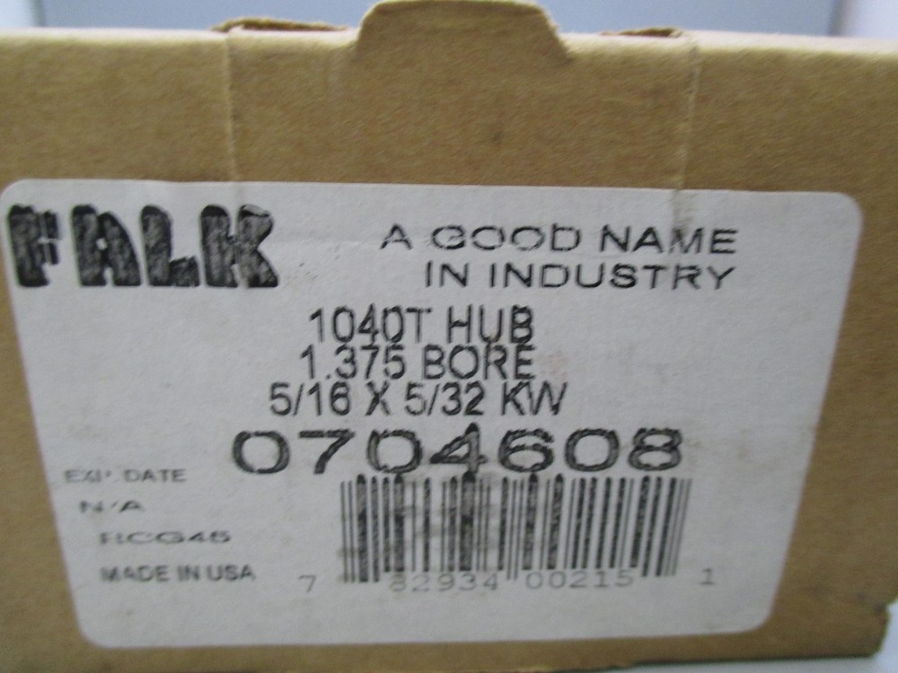 Falk 0704608 Coupling Hub new