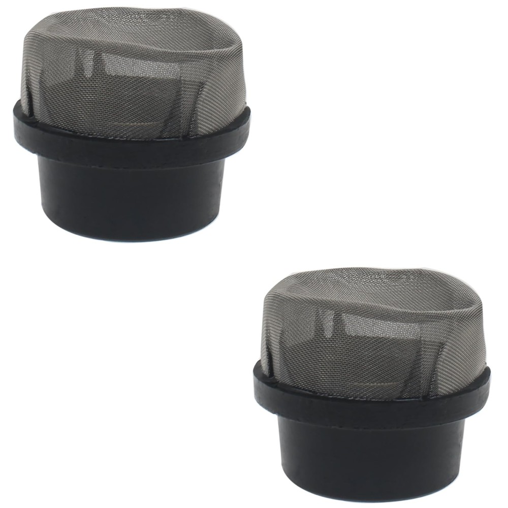 2 PCS Air Bleeder Screen Cap Air Valve Strainer Filter Cap Replacement