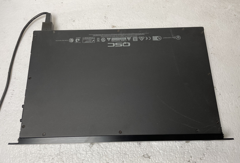 QSC Q-Sys Core110F Network Audio Processor For Parts *READ