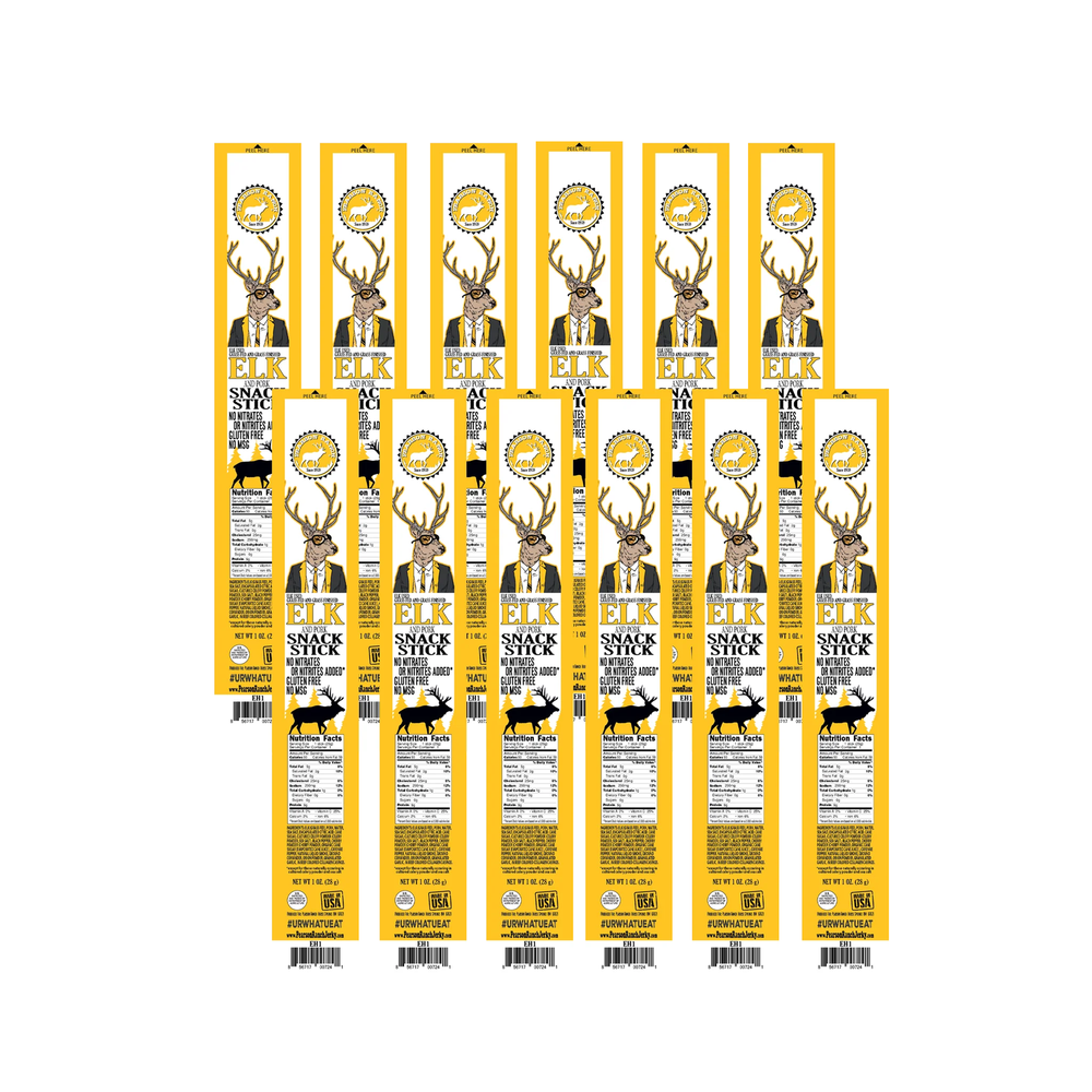 Elk Hickory Smoked Snack Stick