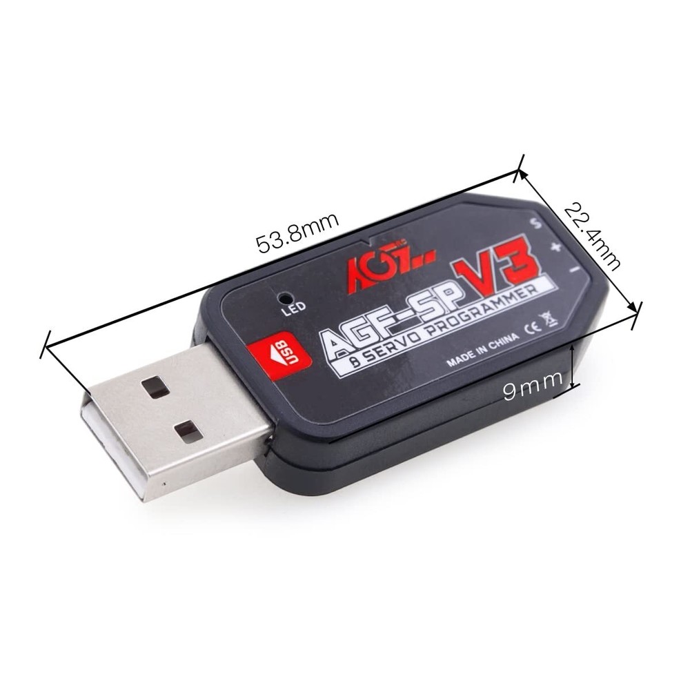 AGFRC USB Servo Programmer Card For AGFRC Servos Programmable