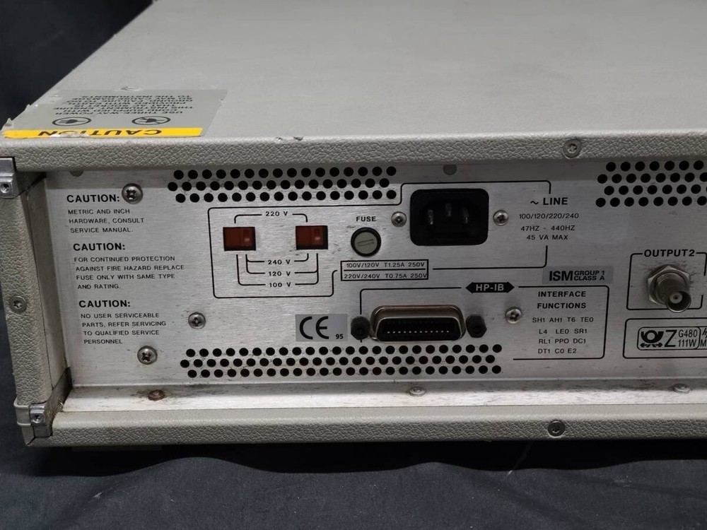 HP 8508A Vector Voltmeter [3573]