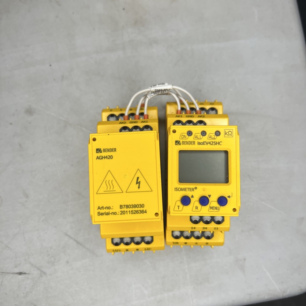 Bender ISOEV425HC-D4-4 Isometer With Coupling Device AGH420