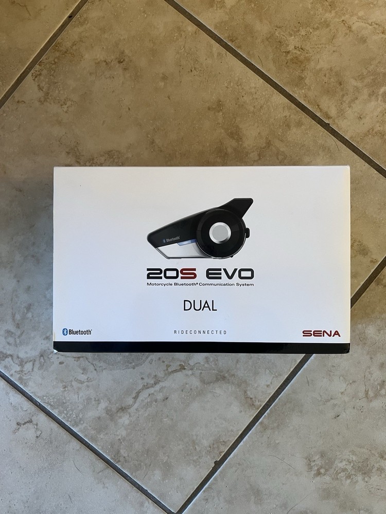 Sena 20S EVO DUAL Motorcycle Bluetooth Headset