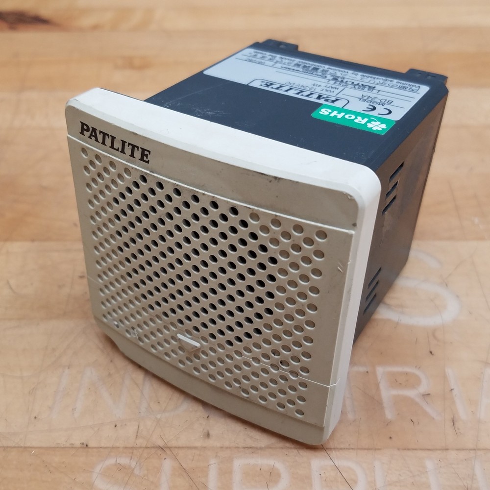 Patlite BD-24A Panel Mount Loud Speaker, 12-24Vdc, 4W - USED