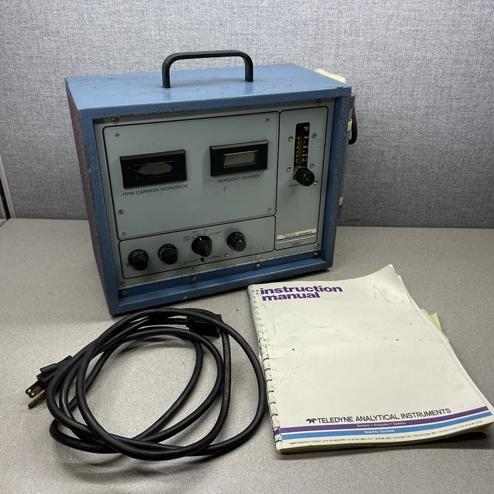 Teledyne Model 990 Thermco Flue Gas Analyzer - Powers On - UNTESTED