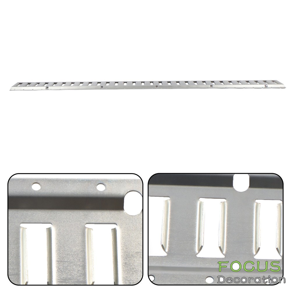 Flexible 6 Pack 5' E Track Tie Down Rail System Silver Heavy Loads Secure Cargo