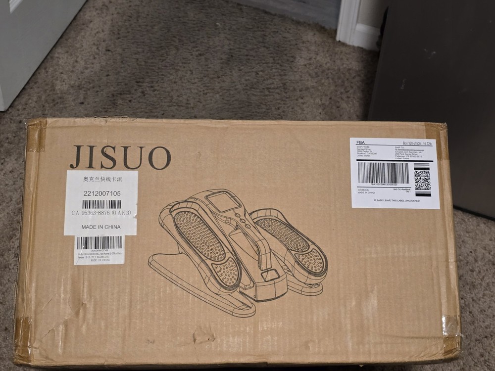 DeskCycle Ellipse Elliptical Machine - Black