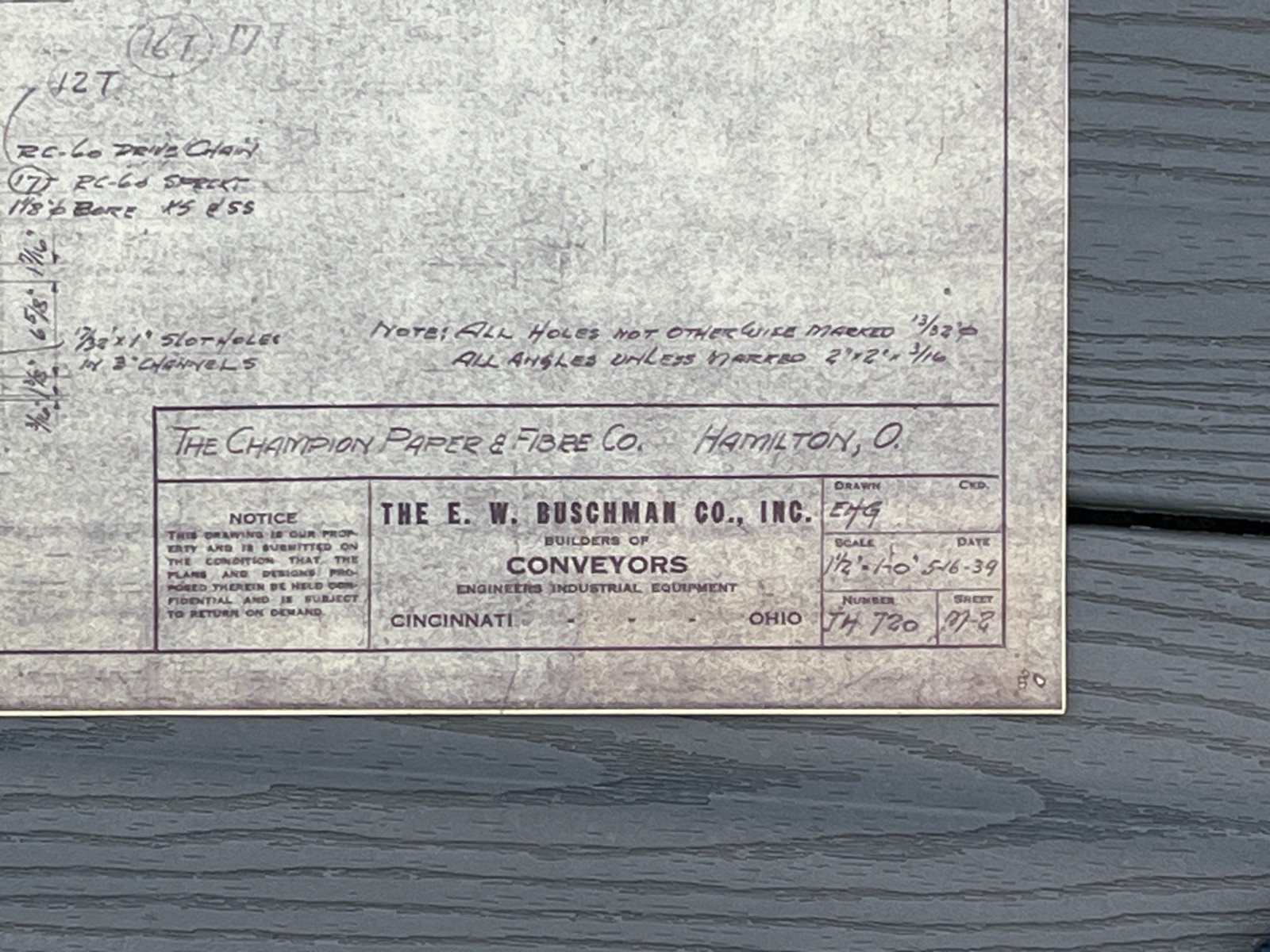 Lot 6 Vtg Industrial Black Clawson Blueprints Cutler Hammer Blue Buschman