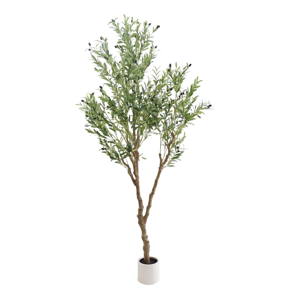 Artificial Olive Tree 210 cm Artificial Plant Artificial Plants Large Olive Tree