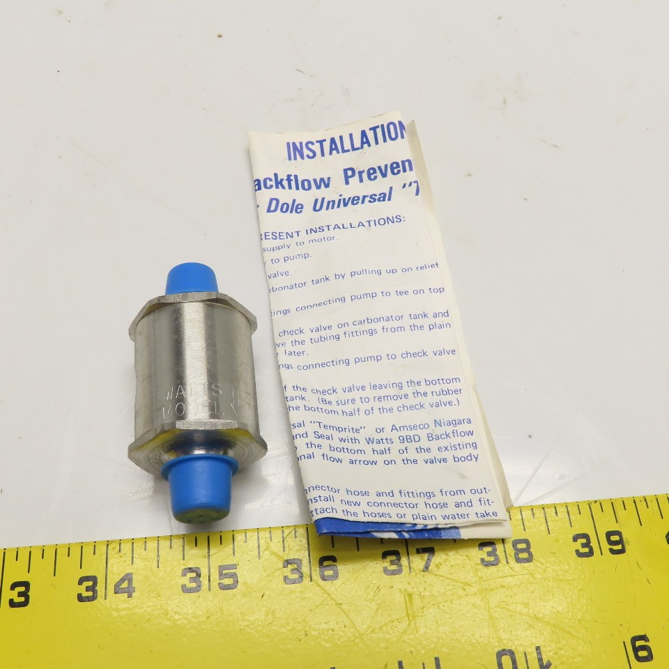 Watts 9BD-NPTM 1/4" NPT Backflow Preventor