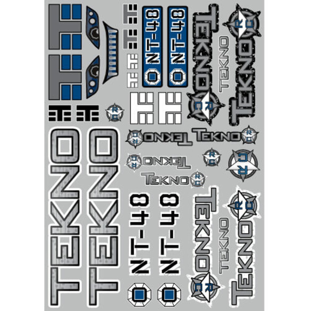 Tekno RC 5413 Decal/Sticker Sheet (NT48)