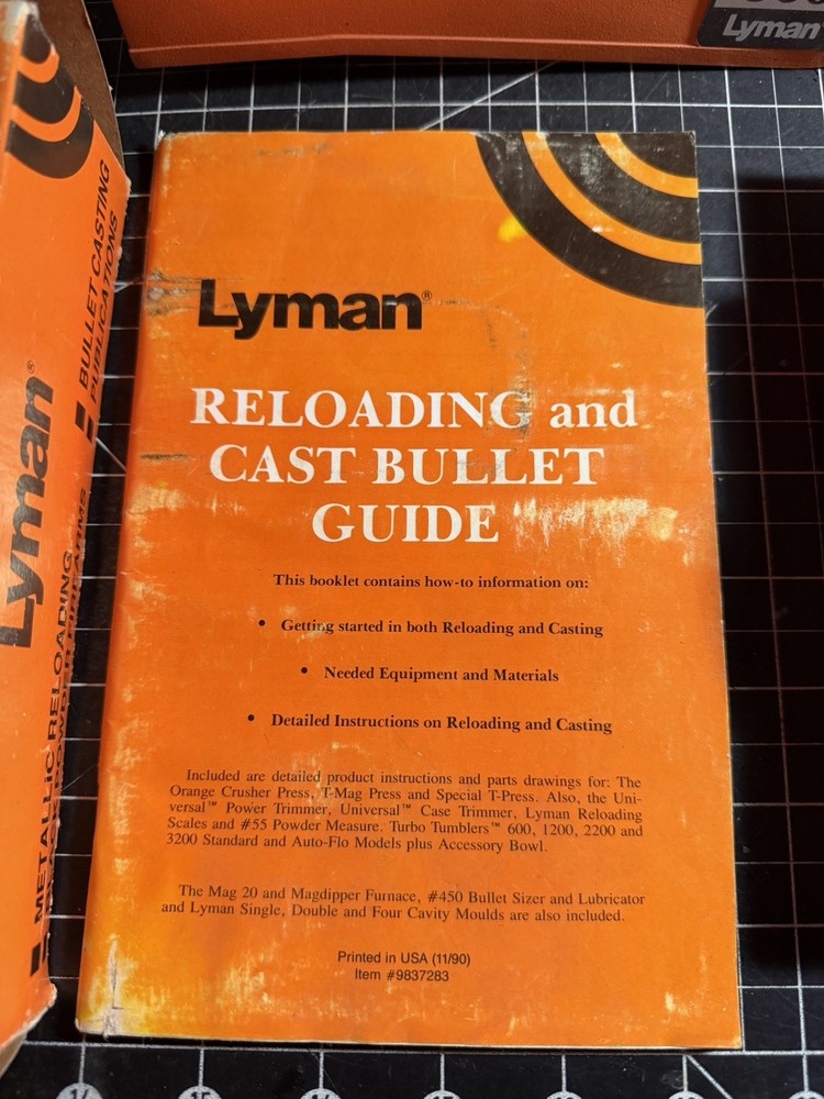 Lyman reloading starter kit