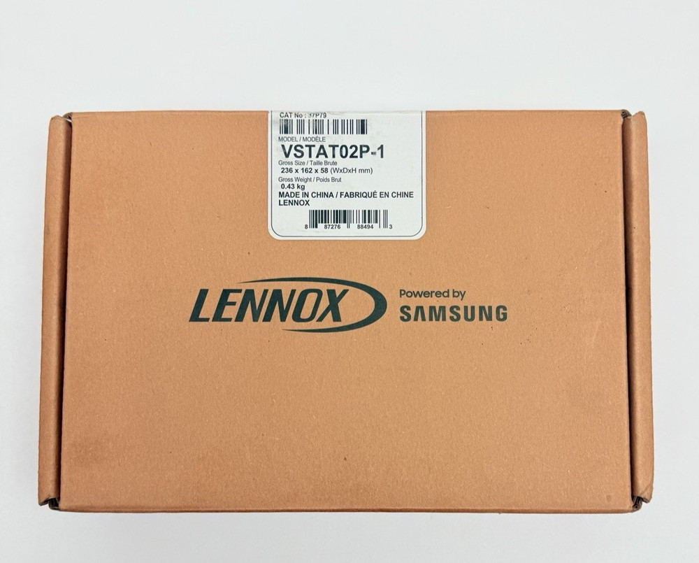 VSTAT02P-1 LENNOX TOUCH SCREEN WIRED CONTROLLER, 37P79