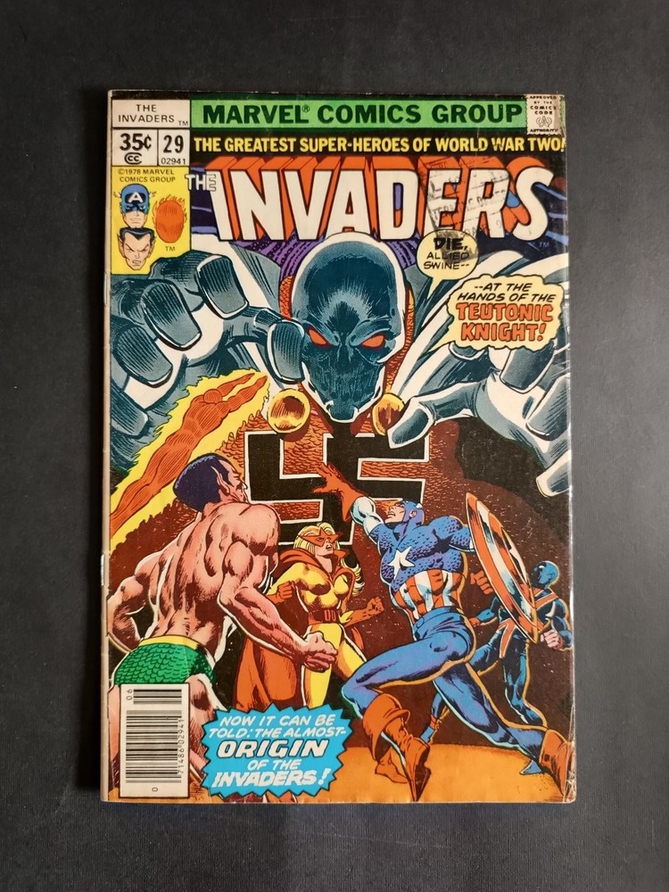 THE INVADERS No. 29 Marvel Comics Group (1978) Comic Book