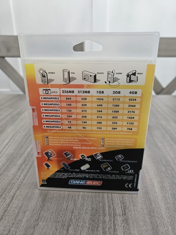 New Camera Digital Flash Memory Drive 2GB Unopened