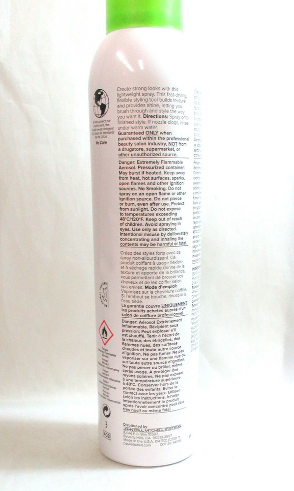 Paul Mitchell Flexible Super Clean Spray 9.5 Oz ( dented)