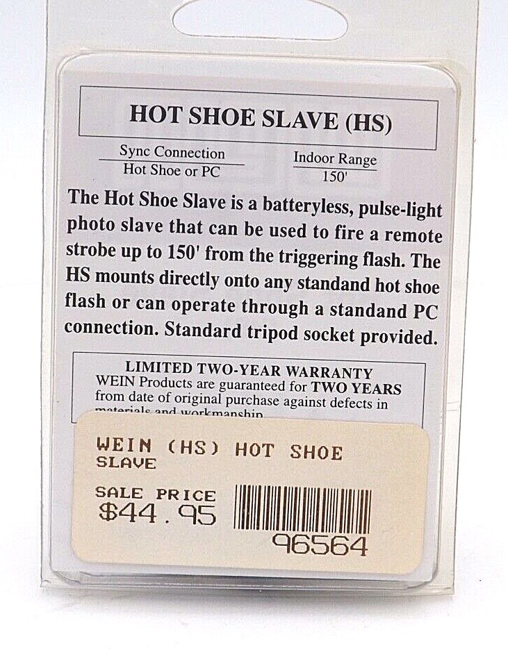 Wein Hot Shoe Slave (HS)