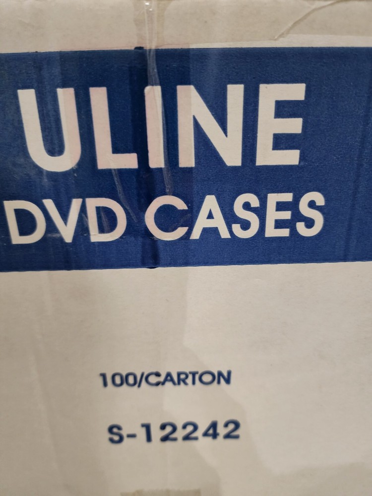 STANDARD Black Single DVD Cases