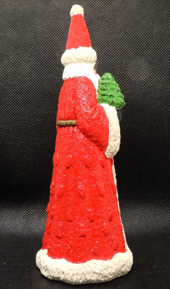 Pencil Santa Plaster Figurine
