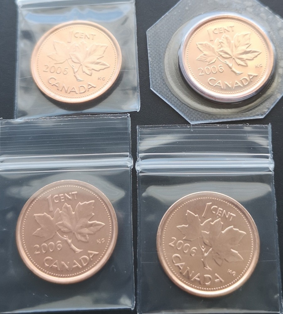 ***CANADA 2006 COMPLETE UNCIRCULATED COINS SET *** AWESOME SET ***