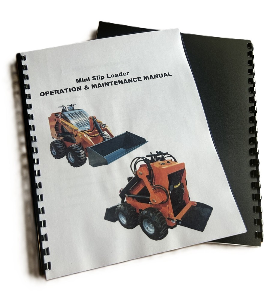 Mini Skid Steer Compact Wheel Loader Operation & Maintenance Manual