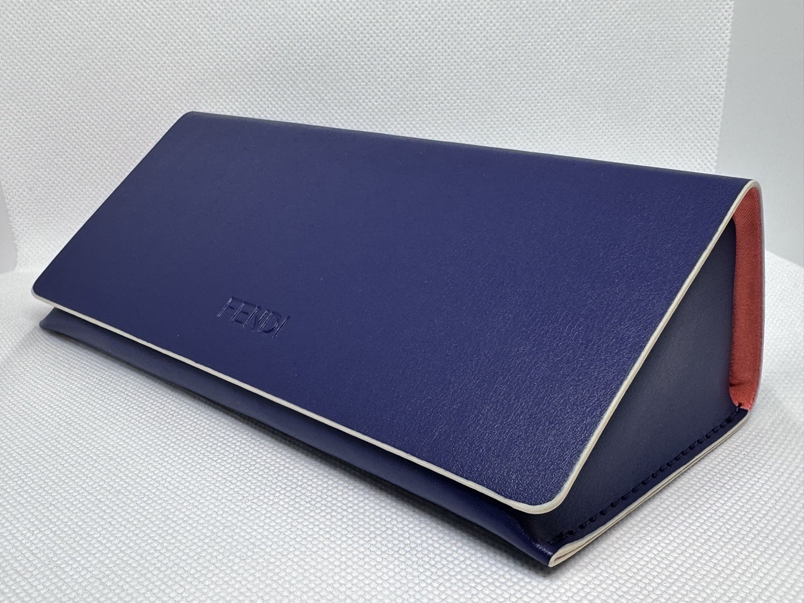 New FENDI Purple Authentic Eyeglass Sunglasses Case W/Cloth OBO