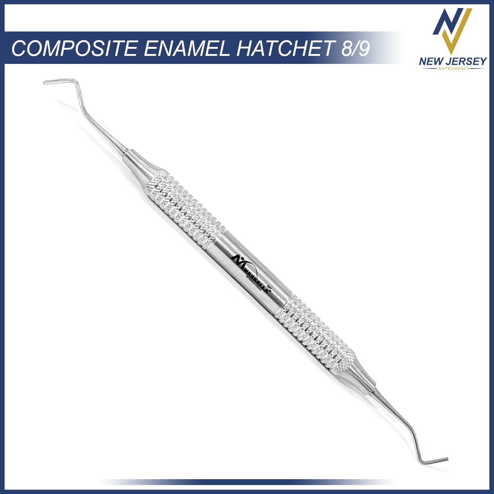 Restorative Enamel Hatchet 8/9 Double Ended German Quality Dental Instrument