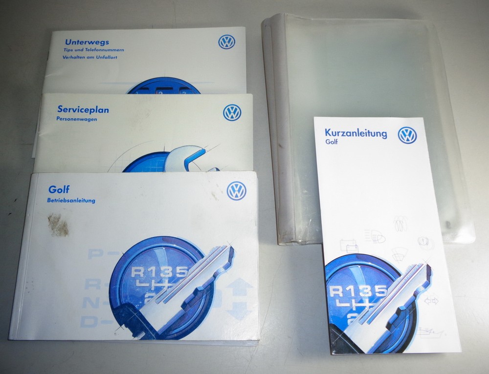 Operating Instructions + Owner's Manual VW Golf 3 / III Variant from 1997