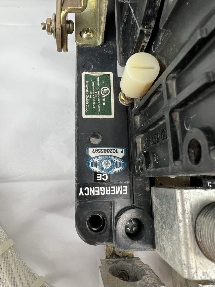 ASCO E7ADTSA3400N5C Automatic Transfer Switch, 7000 Series, 400A, 480V, 60Hz
