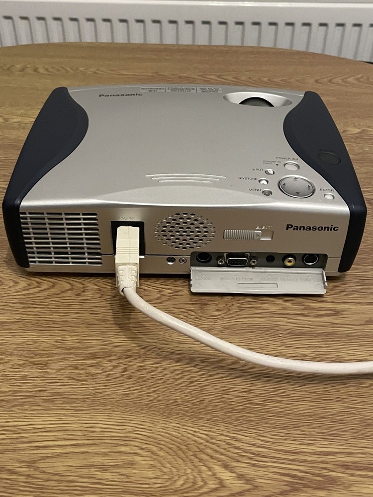 Panasonic LCD Projector Model PT-LC50E - with Power Cable & Remote - PAT Tested
