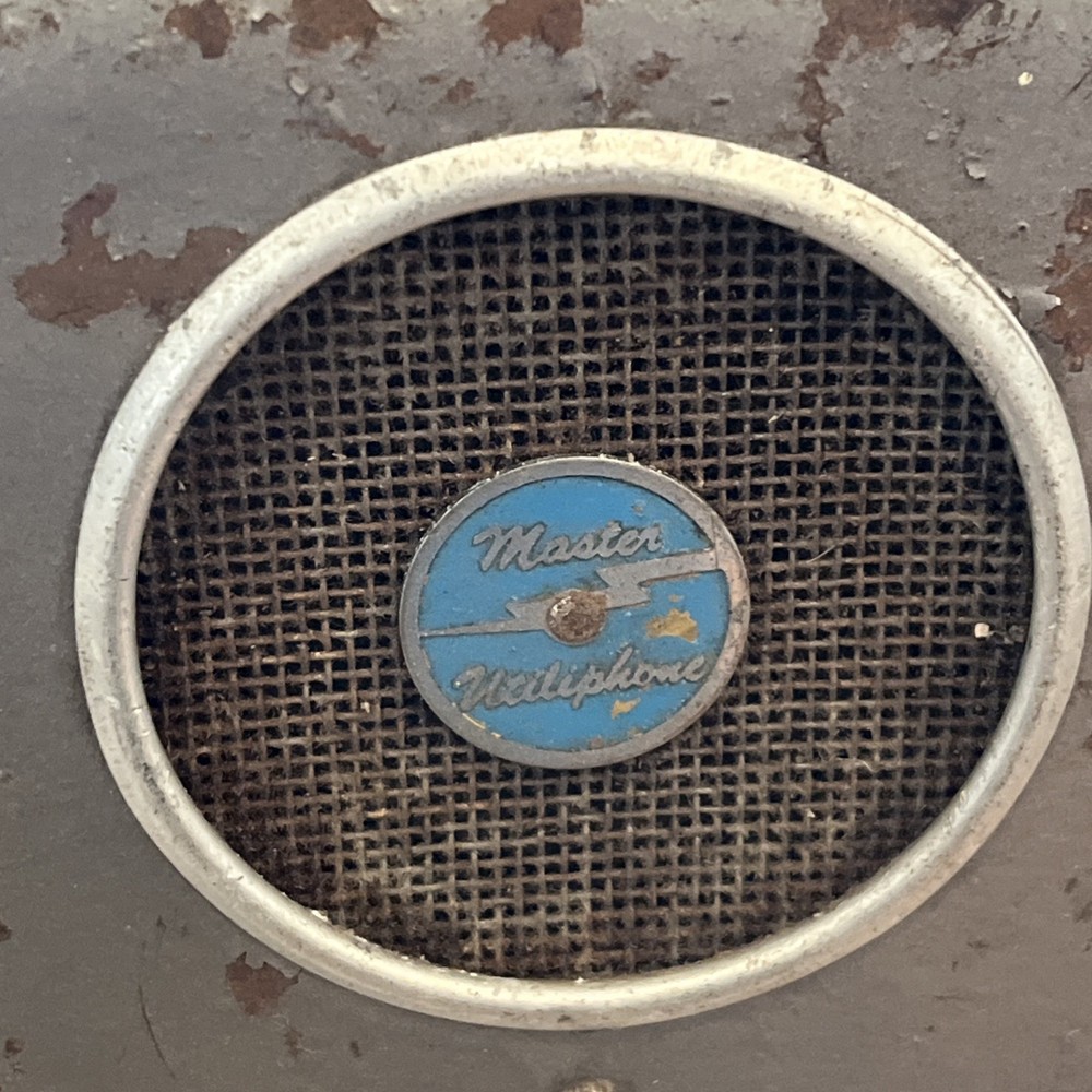 Master Utiliphone Model Intercom Set - Vintage PARTS