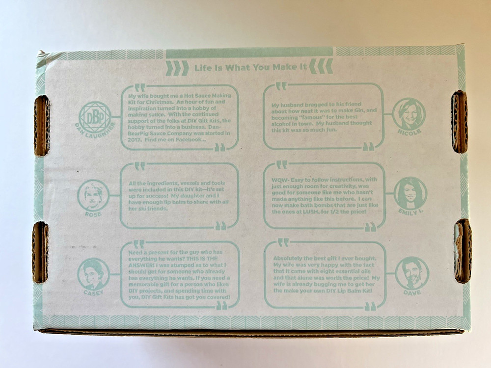 DIY Real Gin Making Kit (No alcohol included)