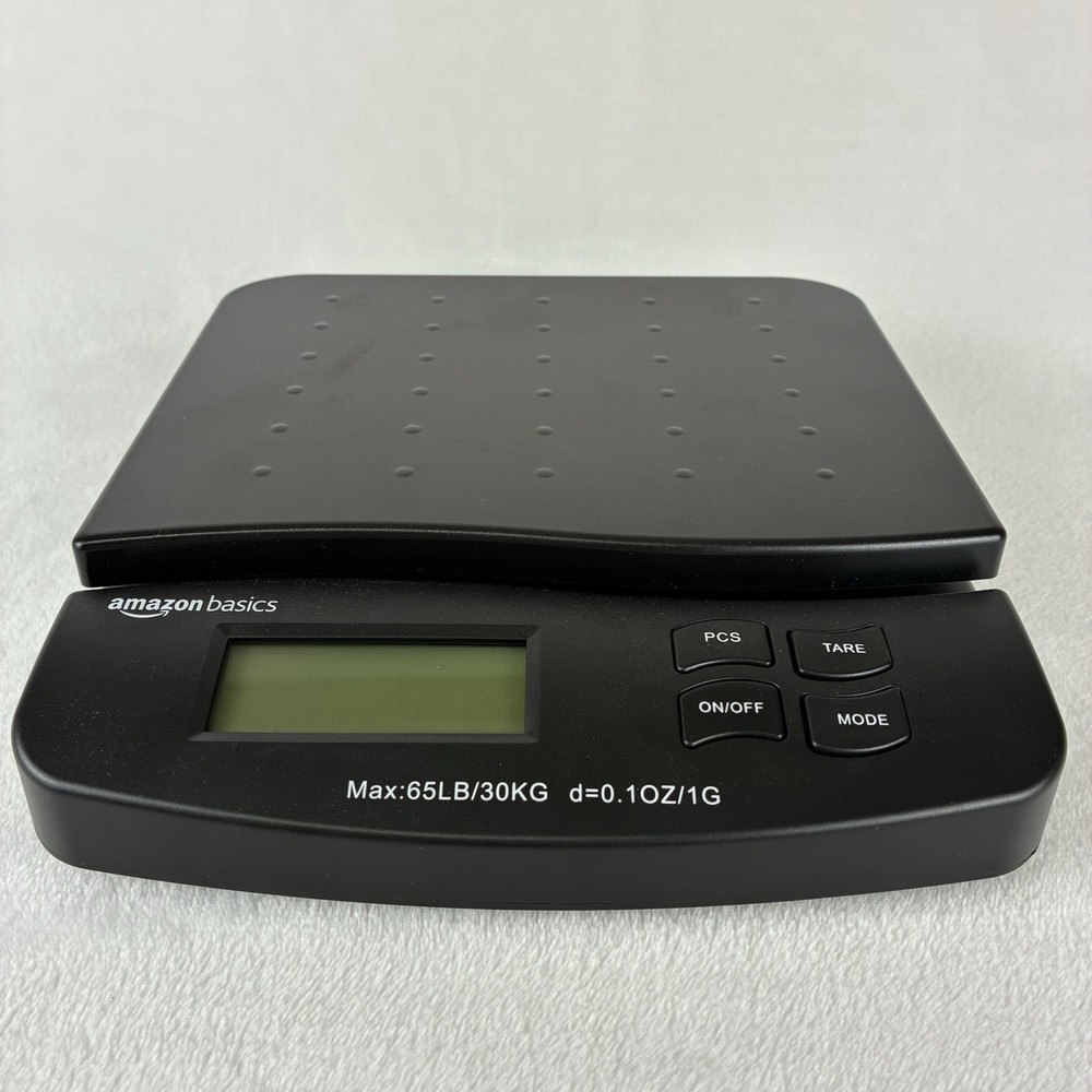 Amazon Basics Digital Shipping Scale 65lb Postal Package Tested and Working!