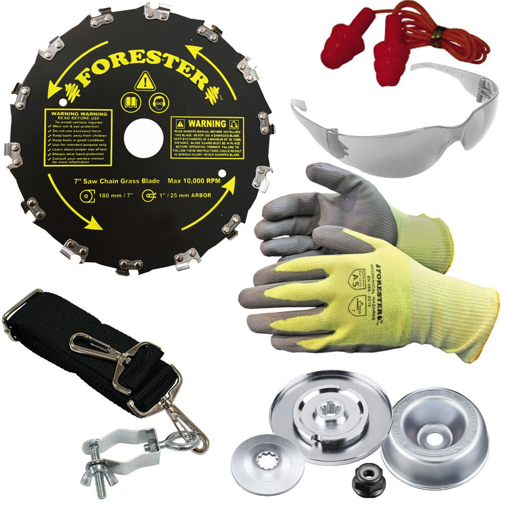 Forester Brush Cutter Blade Conversion Adapter Kit - Cut 7