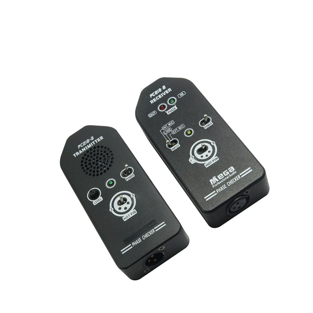 PC218 Phase Polarity Tester Checker Detector Audio Speaker Microphone Testing