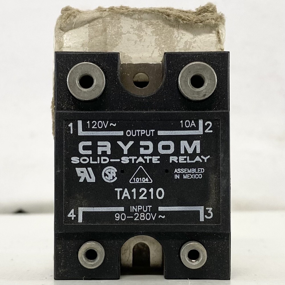 Crydom TA1210 Solid State Relay 120V 10A 3-32VDC Input Panel Mount USA New