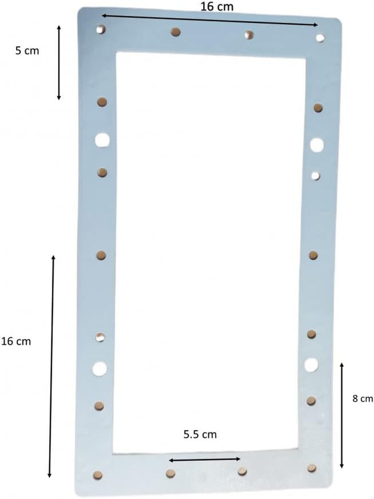 Widemouth Replacement HT/Oly Skimmer Gasket Set,White