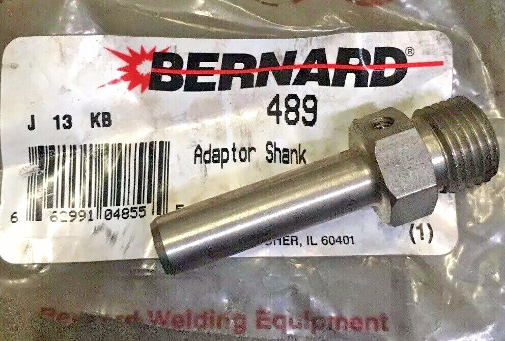 Bernard 489 E - Z FEED QUICK DISCONNECT FEEDER END ADAPTOR Shank