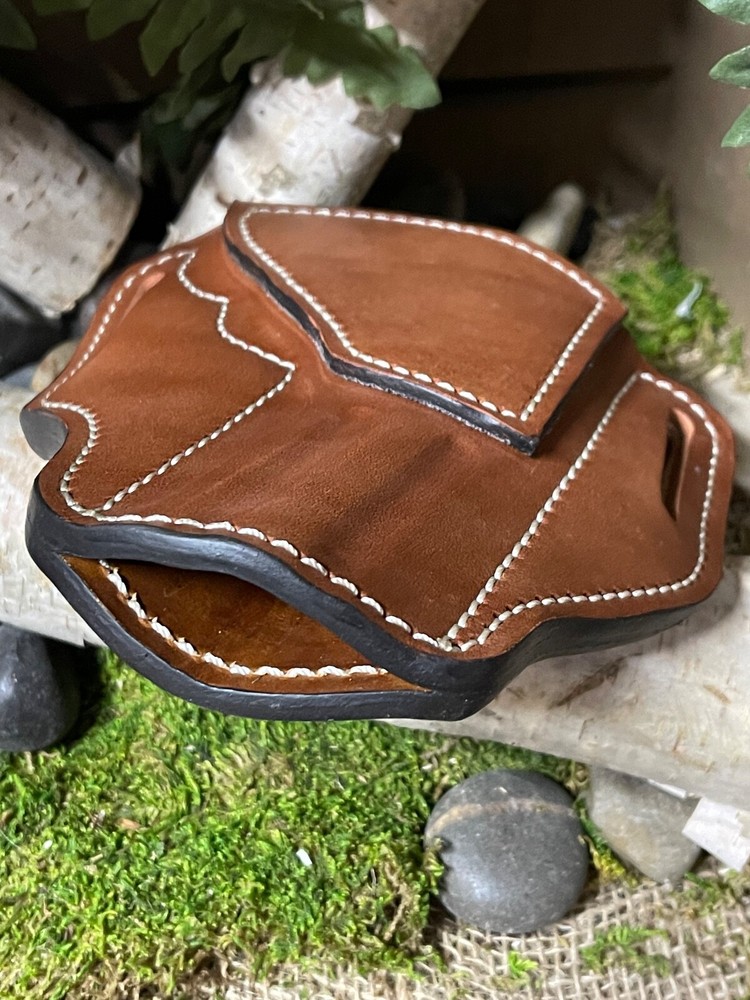 Colt Python Leather LINED Concealed Carry 4.25" Holster (READ LEAD TIME)