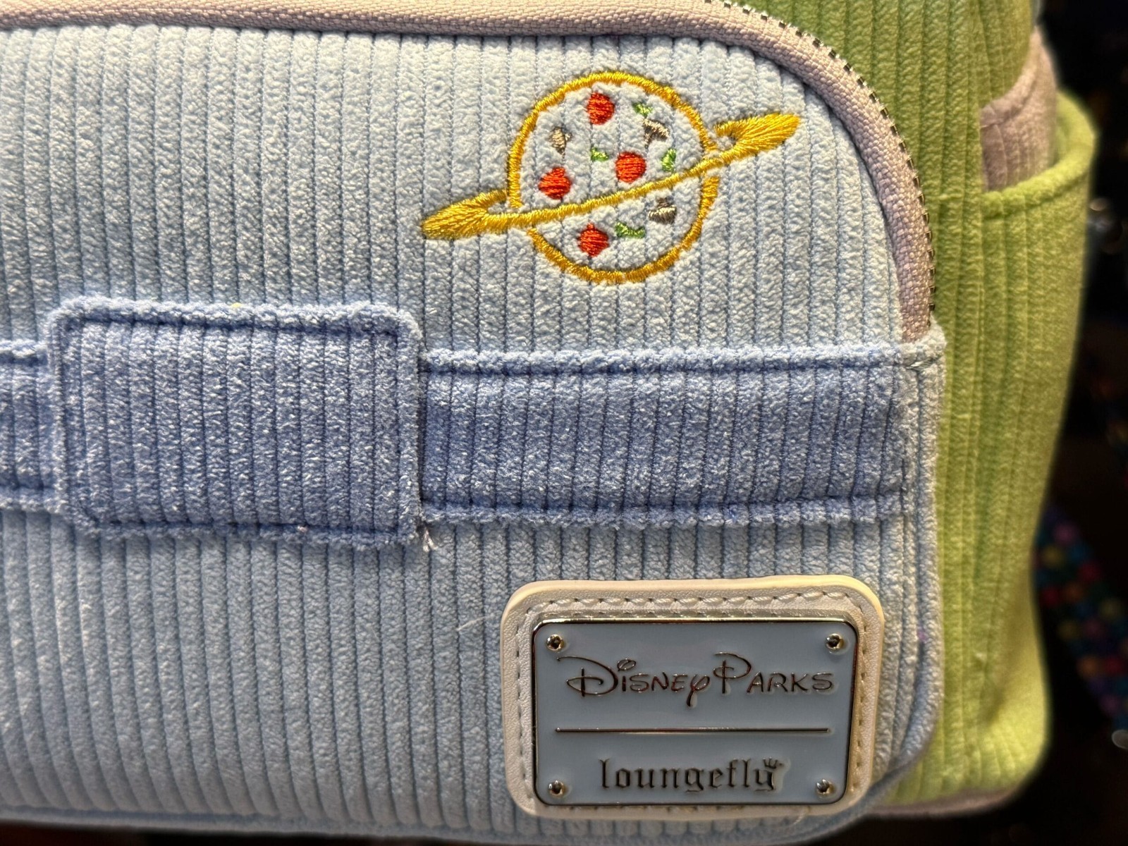 Disney Parks Loungefly Toy Story Alien Pastel Corduroy Pixar Backpack Easter